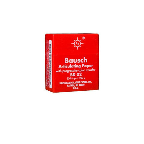 Bausch Arti-Check Micro-Thin .0016 (40 microns) Blue Articulating Pap –  Anson Dental Supply