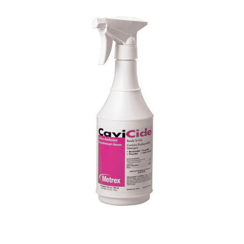 Metrex CaviCide Disinfectant Surface Cleaners Spray 24 oz. bottle Buy 12 Get 2 Free promo code CMW24