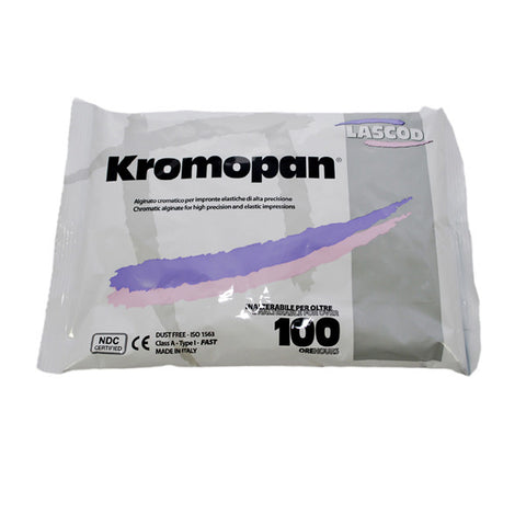 Kromopan Color Changing Alginate Dust Free 1lb pouch