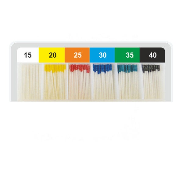 Anson Dental Absorbent Paper Points 200/pk #15 #20(Date 2026-10/2027-02)